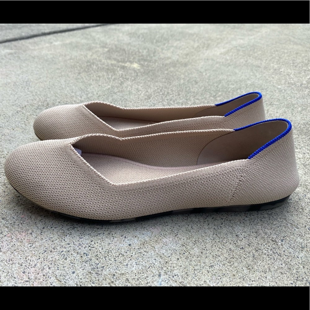 Rothy’s Ecru flats size 10